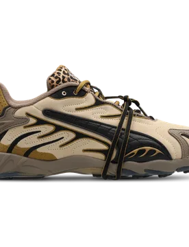 Inhale Men's Sneakers - Beige - Size 10 - Leather - Beige - Size: 10 - Puma - FashionsVida
