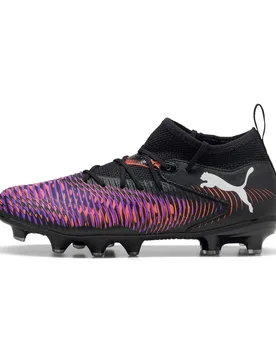Kids Unisex Future 8 Match Fg/ag Football Boots - Black Nylon - Size Uk 10 Kids - Puma - FashionsVida