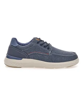 Sneakers da uomo blu in tessuto YH25096 42 - SEVENOAKS - FashionsVida