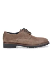Scarpe stringate Grigio in pelle scamosciata 600 45
