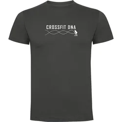 T-shirt à Manches Courtes Crossfit Dna Dark Grey 3XL