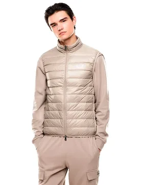 Ea7 Gilet 8npq06_pngpz Roasted Cashew S - Emporio armani - FashionsVida