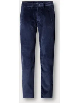 Pantalón chino de hombre en pana de canalé grueso y algodón elástico - FACONNABLE - FashionsVida