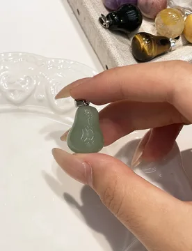 Pcs Natural Stone Pendant Gourd Shape Amethysts Rose Quartz Pendant Charms for Making DIY Jewelry Necklace Bracelet 15x25mm - Aliexpress - FashionsVida
