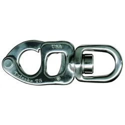 T5l Large Bail Snap Shackle Grey One Size unisex