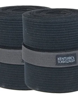 Polar Fleecebandagen ELASTIK schwarz - Kentucky Horsewear - FashionsVida