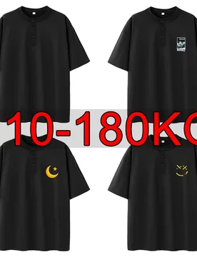 Men Plus Size POLO Shirt Summer Short-sleeve Black T Shirt 6XL 7XL Oversize Loose Fit Graphic T Shirts Big Size Top Men Clothing - Aliexpress - FashionsVida