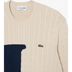 Lacoste - En bleu marine - jaune