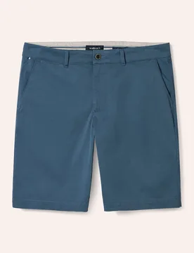 Chino Shorts, Regular Fit#normale Größen#untersetzte Größen, Farbe Blau, 32, bequemer Baumwollstretch hochwertige Verarbeitung Herren - Walbusch - FashionsVida