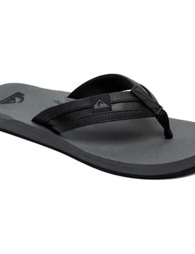 Tongs Carver Squish Black / Grey / Black EU 46 - Quiksilver - FashionsVida