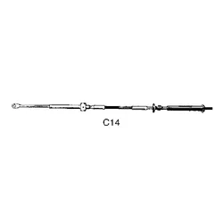 C14 Control Cable Grey 13´ unisex
