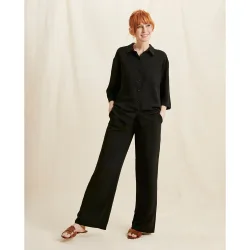Pantalón de mujer fluido paperbag