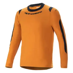 Maglia A Maniche Lunghe A-dura Dri Wool Dark Gold