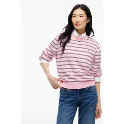 Sudadera denim essentials boxy fit de