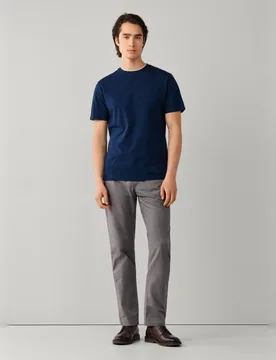 Pantalón de hombre cinco bolsillos canvas texturizado tallas grandes - Hackett - FashionsVida