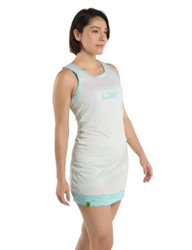 Edgeray Sleeveless T-shirt Off White L - Lok - FashionsVida