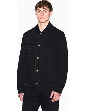 Cazadora de hombre cierre con botones y corte regular - Armani Exchange - FashionsVida