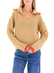 Maglione misto lana BEIGE II