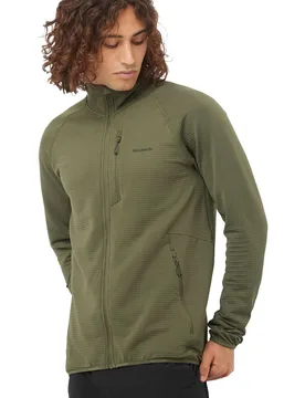 Essential lightwarm forro polar hombre Verde (L) - Salomon - FashionsVida