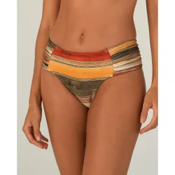 Braga de bikini culotte estampada