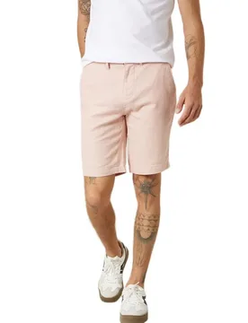 Pantaloni Corti Chino Midori Old Pink 32 - Deeluxe - FashionsVida
