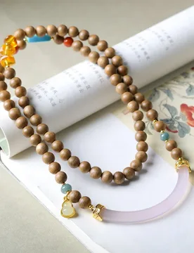 Huang Qinan agarwood multi-loop , Wenwan pink agate half bangle, Chinese-style amber bracelet - Aliexpress - FashionsVida