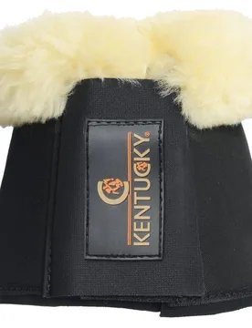 Hufglocken SHEEPSKIN SOLIMBRA schwarz XXL - Kentucky Horsewear - FashionsVida