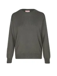 Kaschmirpullover olive S damen