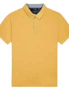 Polo A Maniche Corte Clidepol Aurore / Yellow L - TBS - FashionsVida