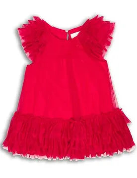 Vestido para niña Chica Rojo 6,7,8 Chica - Monnalisa - FashionsVida