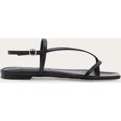 Sandalias planas Ella de piel