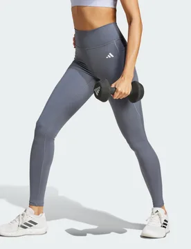 OptimÃ© Essentials Stash Pocket leggings a tutta lunghezza XL Onix / White - Adidas - FashionsVida
