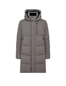 Parka en duvet ARON PARMA marron clair 48 - Duno - FashionsVida