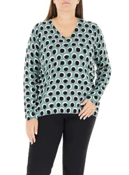 Maglia scollo V SALVIA M