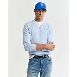 Maglione Con Scollo A V 8030562 Fresh Blue 4XL