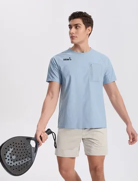 LUCEN Harajuku High-Quality Men's Summer New Style Round-neck Outdoor Sports Quick-Dry T-Shirt Casual Running Short Sleeve Tops - Aliexpress - FashionsVida