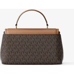 Bandolera de mujer satchel tribeca extrapequeña con logotipo
