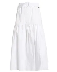 Midi-Rock Damen Weiß 32,38 Damen