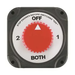 Battery Switch 350a Black / Red One Size unisex
