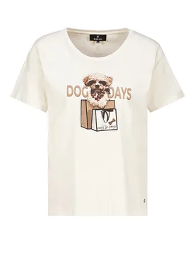 Monari T-shirt crème 40 - monari - FashionsVida