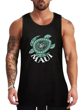 Vintage Maui Tribal Turtle Tank Top Weekend Casual Tank Top Loose Sleeveless Lightweight - Aliexpress - FashionsVida