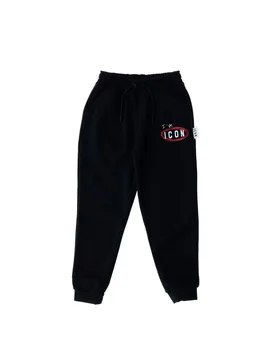 ICON Pantalone in felpa NERO M - Icon - FashionsVida