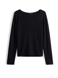 T-shirt manches longues KIROSA SOFT bleu marine 38