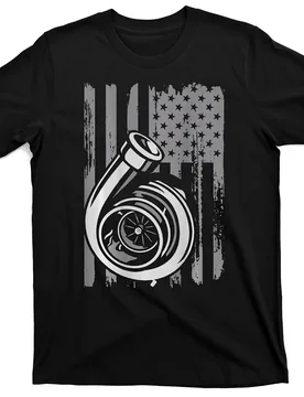 Turbocharger USA Flag Graphic T-Shirt 100% Cotton O-Neck Short Sleeve Summer Casual Mens T-shirt Streetwear - Aliexpress - FashionsVida