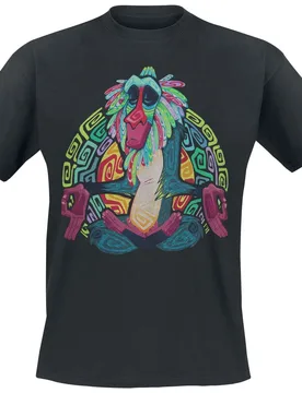 Disney T-Shirt - Rafiki - S bis XXL - für Männer - Größe M - schwarz - Lizenzierter Fanartikel - Männer - male - Der König der Löwen - FashionsVida