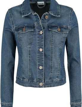 Jeansjacke - NMDebra Denim Jacket - XS bis XXL - für Damen - Größe XXL - blau - Frauen - female - Noisy may - FashionsVida