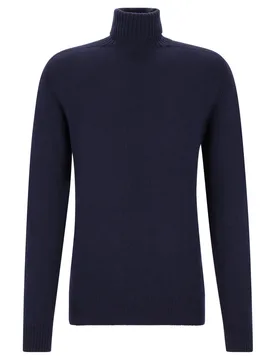 XXL PULLOVER ROLL NECK NAVY male - XXL - FashionsVida
