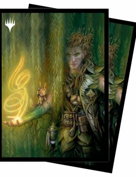 MTG Murders at Karlov Manor Deck Protector Sleeves featuring Kaust, Eyes of the Glade (100) - Ultra PRO - FashionsVida