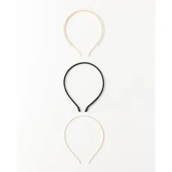 Sfera - Set 3 diademas trenza