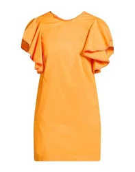 Minivestido Mujer Naranja 34,36,40 Mujer